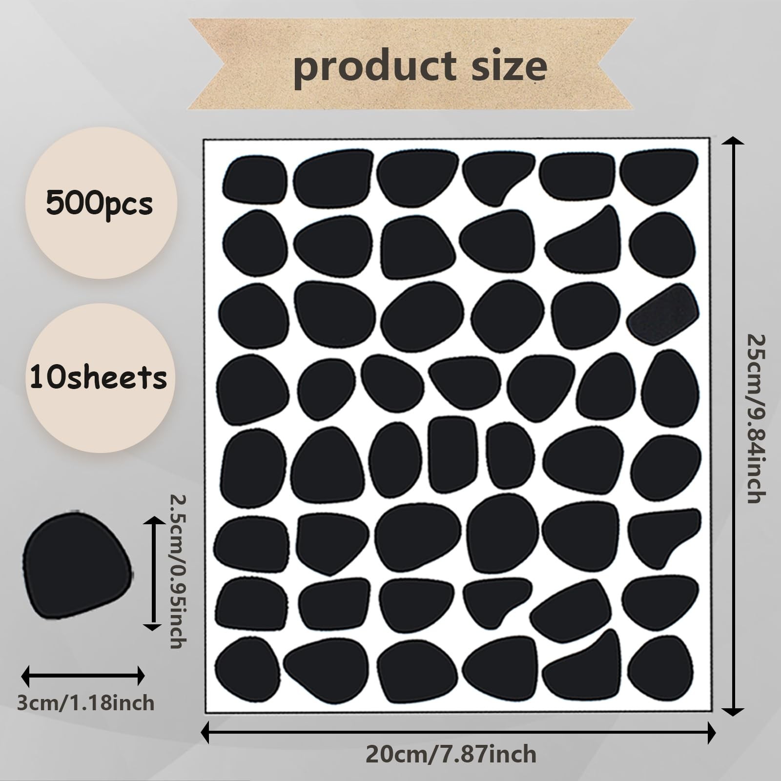 Wall Stickers Polka Dot Removable Vinyl Decals Nursery Kids Room Decor