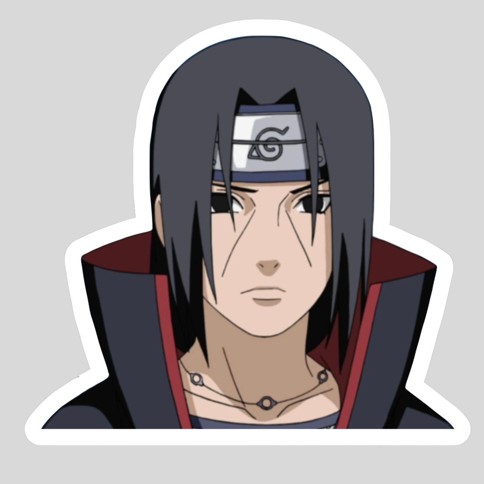 Uchiha Itachi, Naruto, Cool Ninja, Konoha Glossy Vinyl sticker Decal