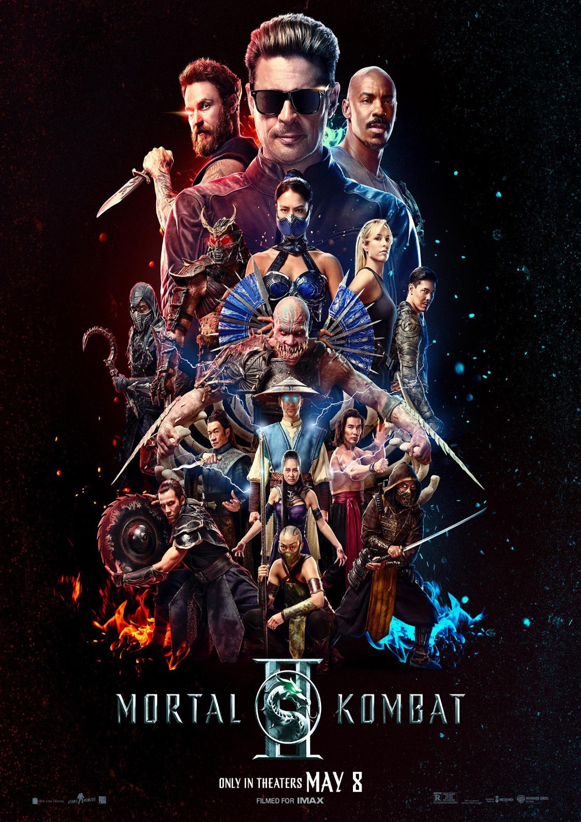 Mortal Kombat II Original Movie Poster 2026 11×17 Advance B New