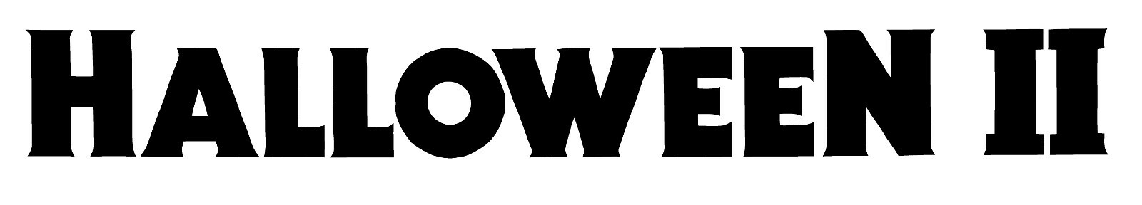 HALLOWEEN II 2 5×1" Michael Myers vinyl decal sticker Halloween Carpenter 1981
