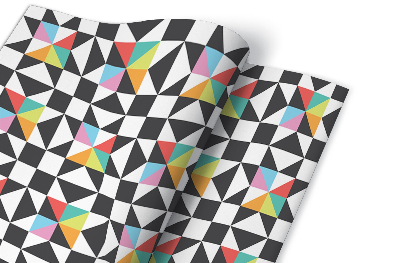 Worktop Covering Stickers Self Adhesive Vinyl Wrap Geometric pattern 100×50