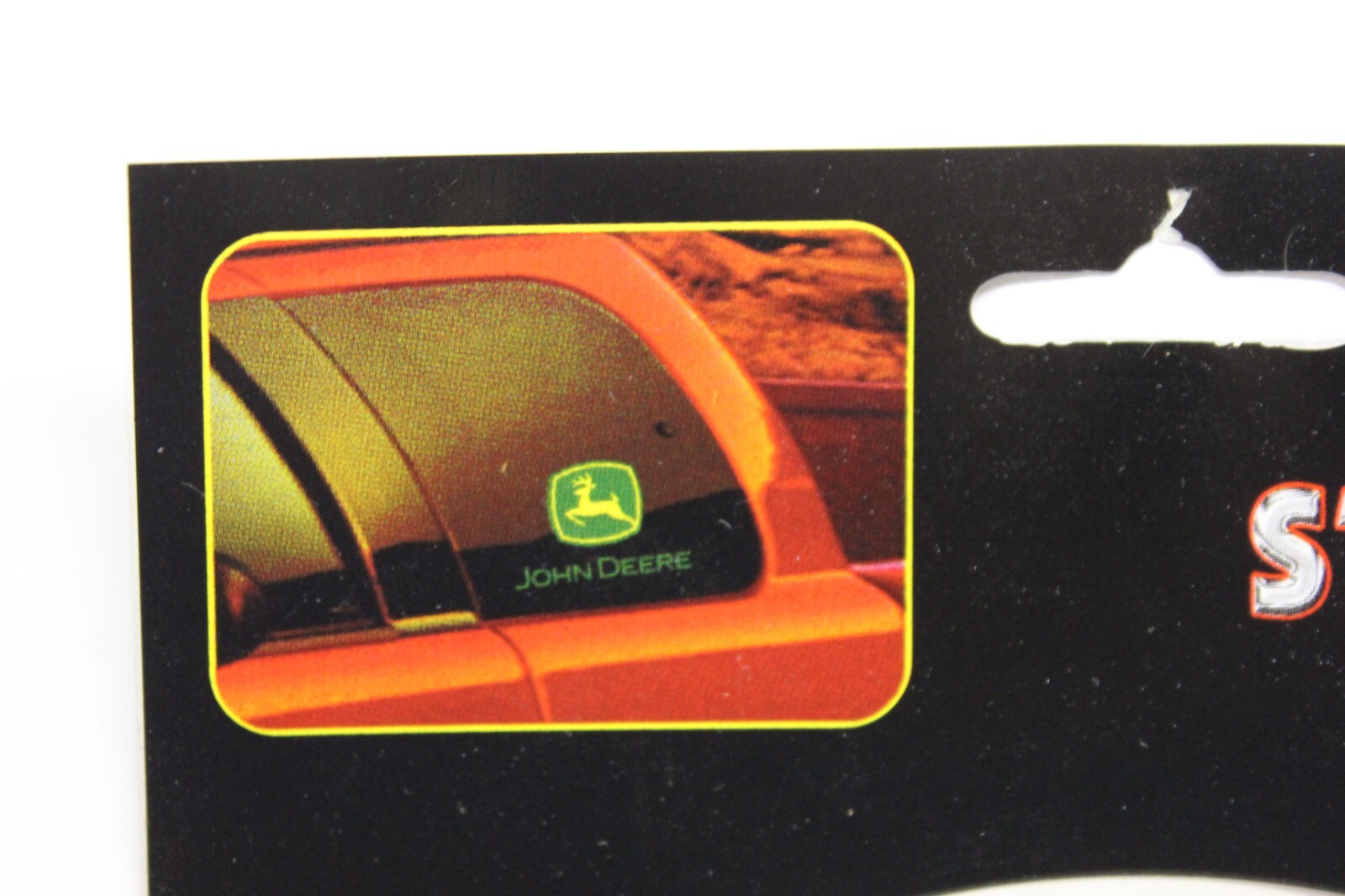 John Deere Licensed Product Vinyl Decal Leaping Deer Auto Art Stick ONZ