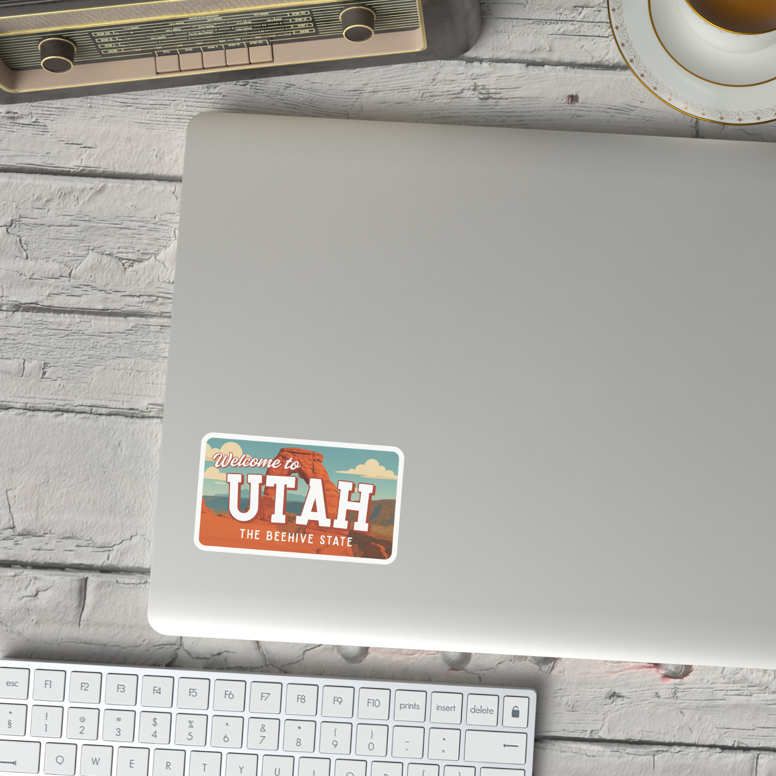 Welcome to Utah Sticker The Beehive State Vinyl Waterproof Decal