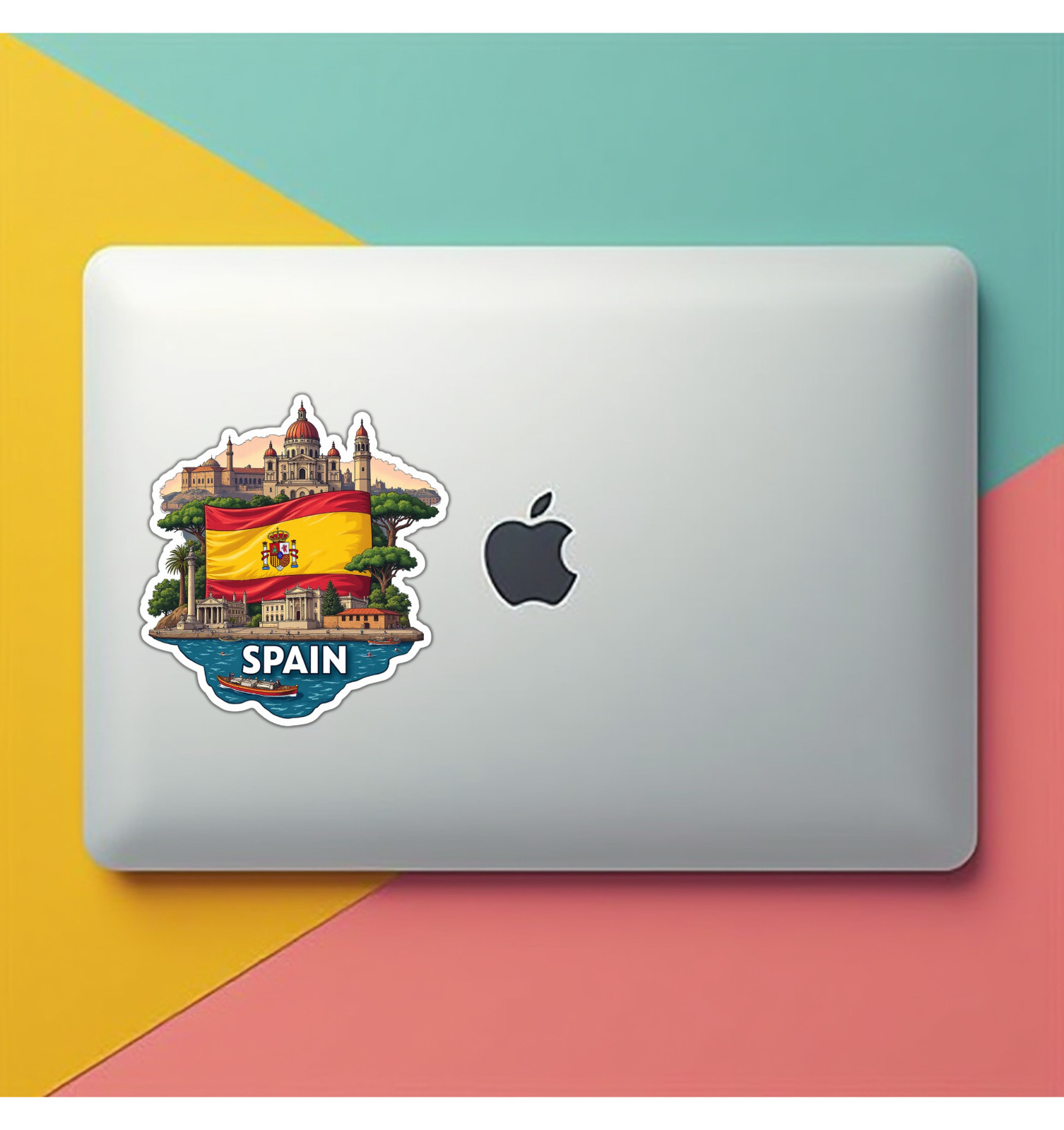 Spain Fridge Magnet or Laptop Sticker