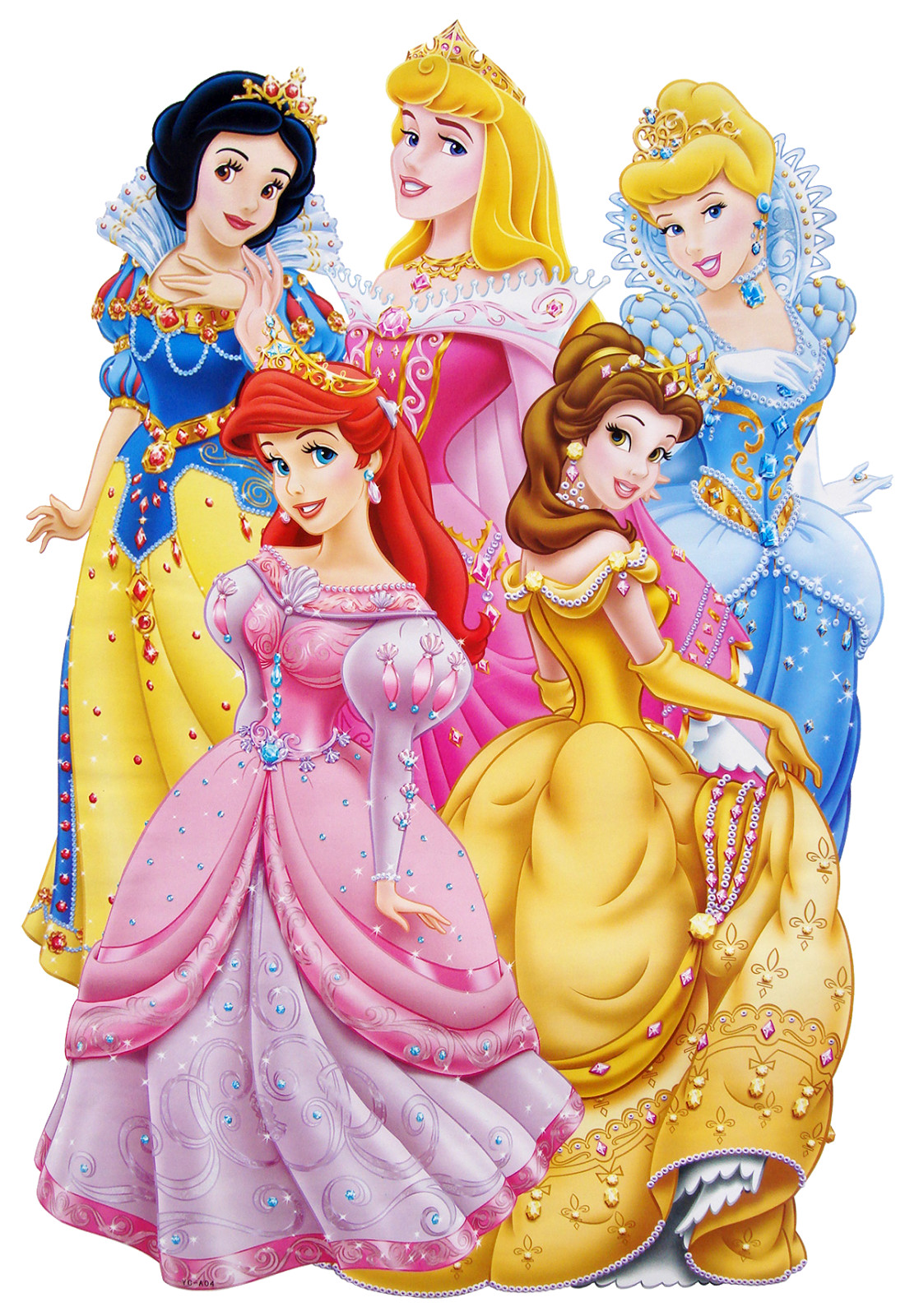 Disney Princess sticker weatherproof bumper vinyl decal