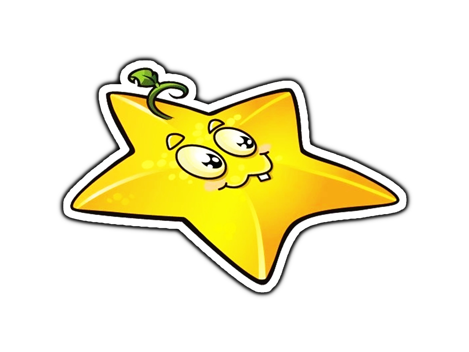 Starfruit Sticker | Water Proof Vinyl Sticker | PVZ