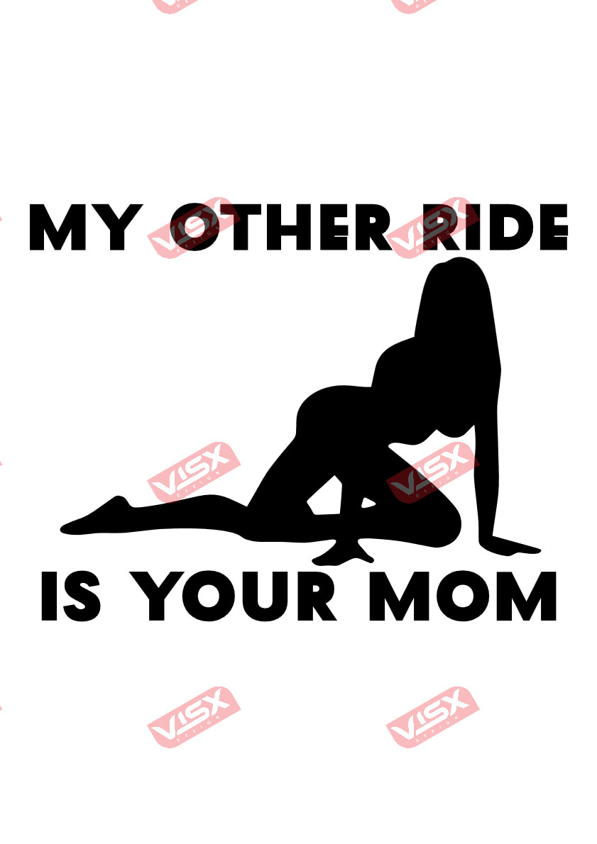Other Ride Car Decal Auto Sticker Vehicle Vinyl Window Bumper Funny Laptop