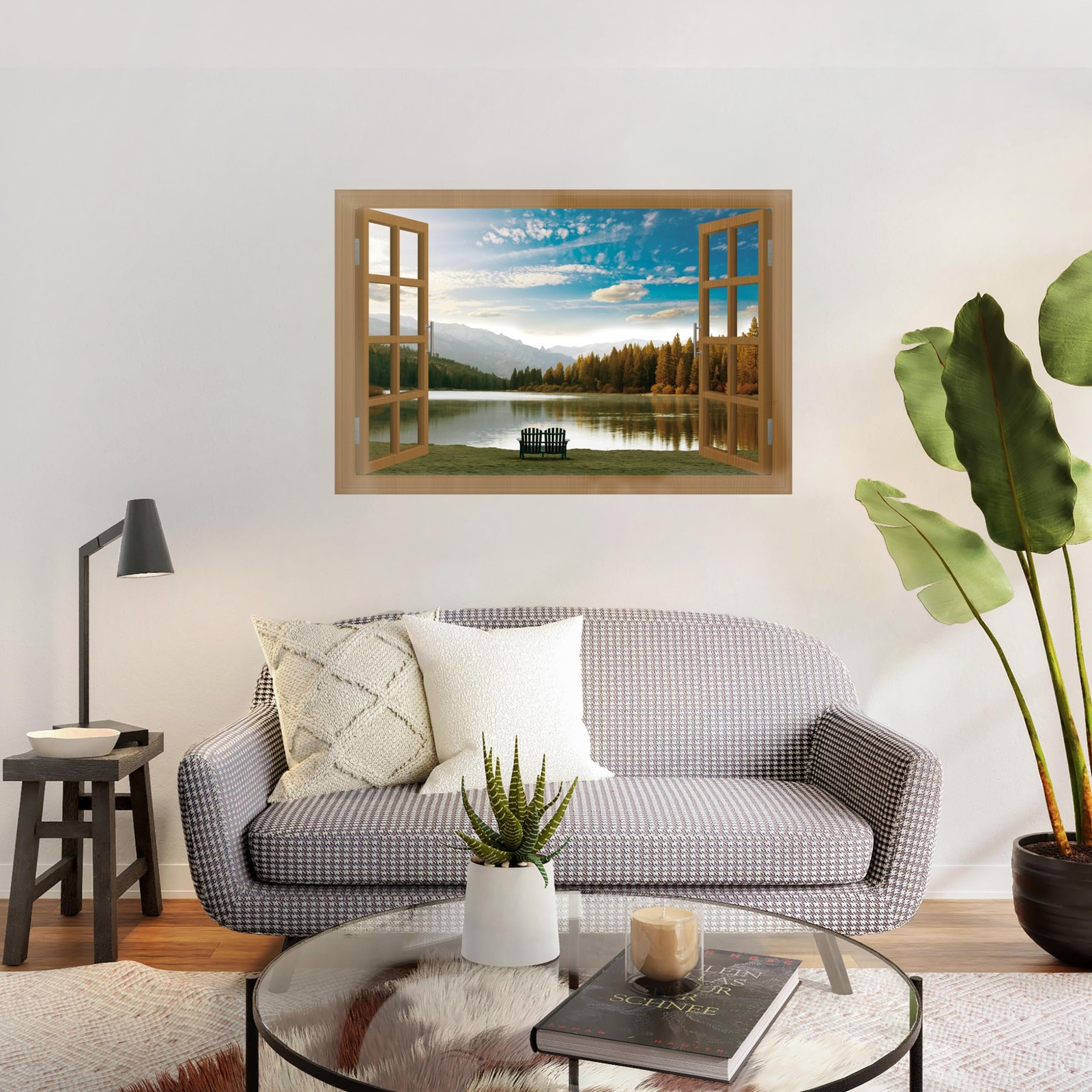 Fake Window for Walls Faux Window Decal Windows Poster Picture Open Window
