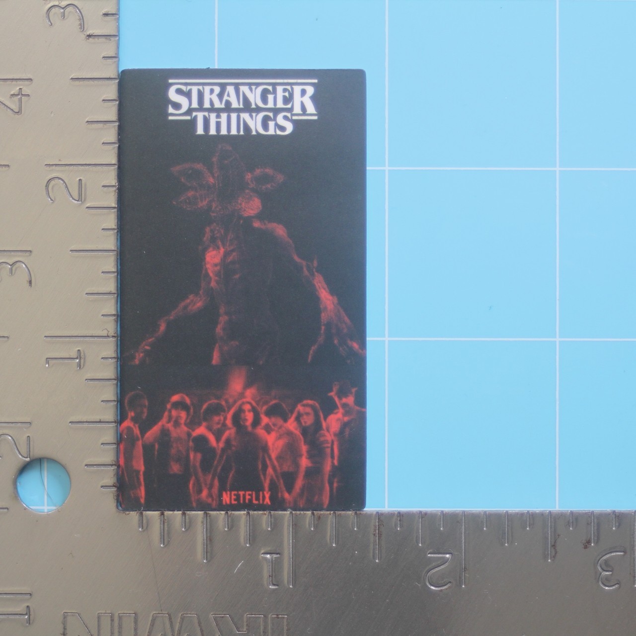 Stranger Things Sticker (PROMO ARTWORK) Netflix Horror Show, Matte PVC Decal