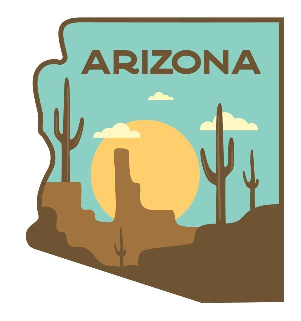 Arizona Sticker Decal A749