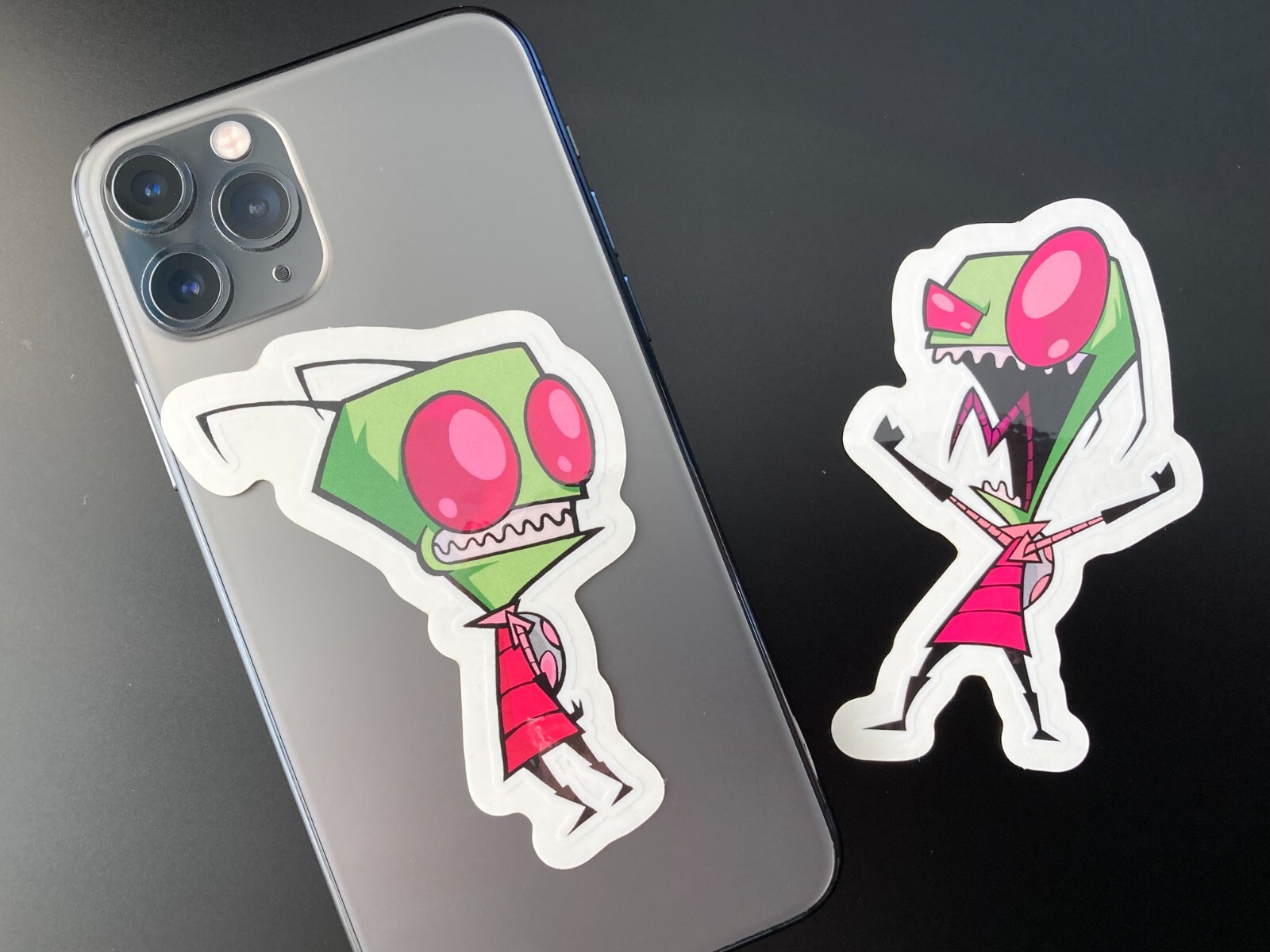 Invader Zim Indoor/Outdoor ~3.5 Inch Vinyl Diecut Stickers | UV/Water Resistant