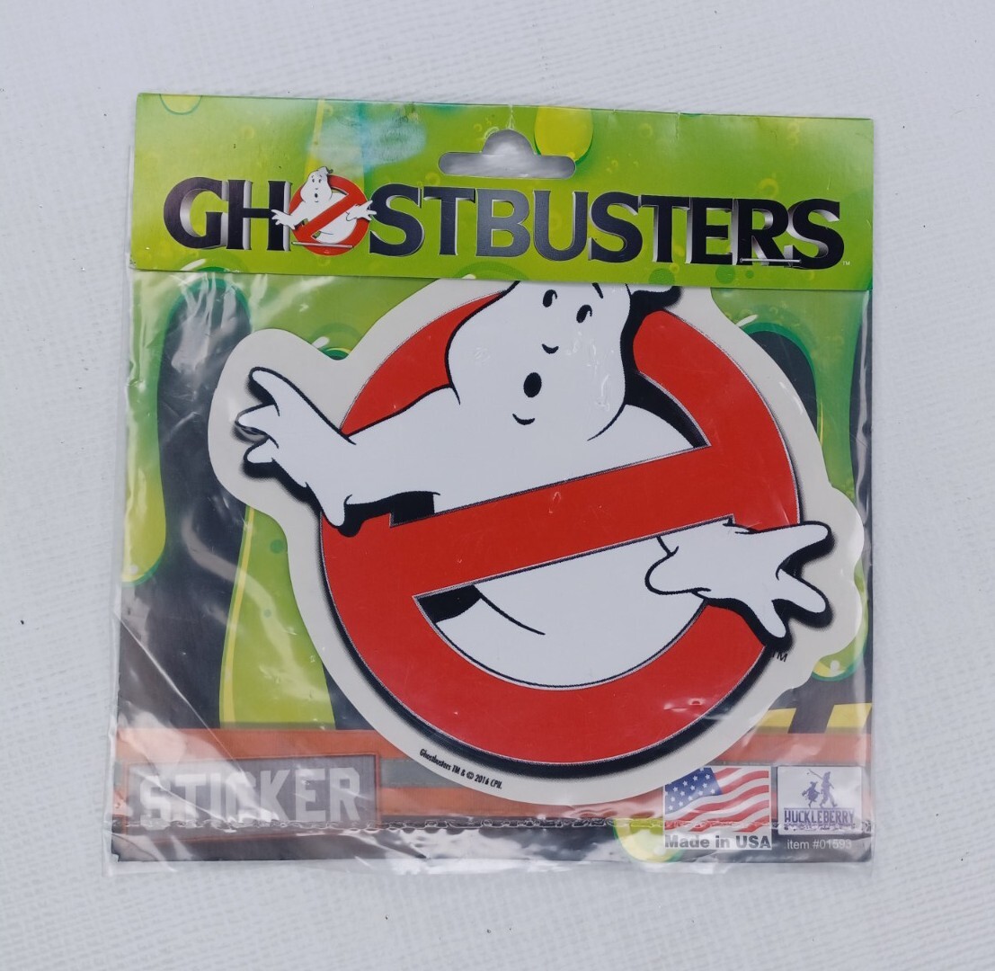 Ghostbusters Ghost Busters Vinyl Car Sticker Decal 5.5" x 4.75" New