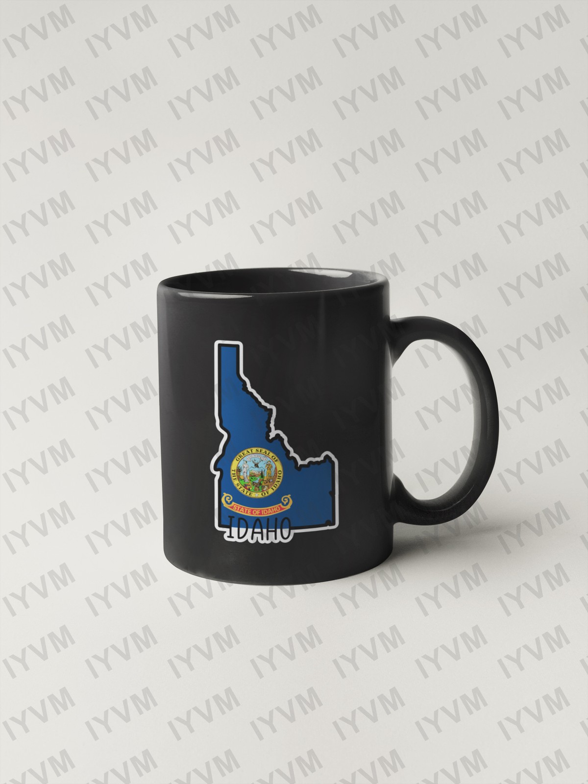 State of Idaho Flag Map Sticker Decal USA Idaho State