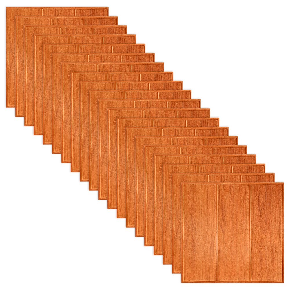 Decorate with Style 20 PCS 3D Selfadhesive for TILE Stone Brick Wall Sticker