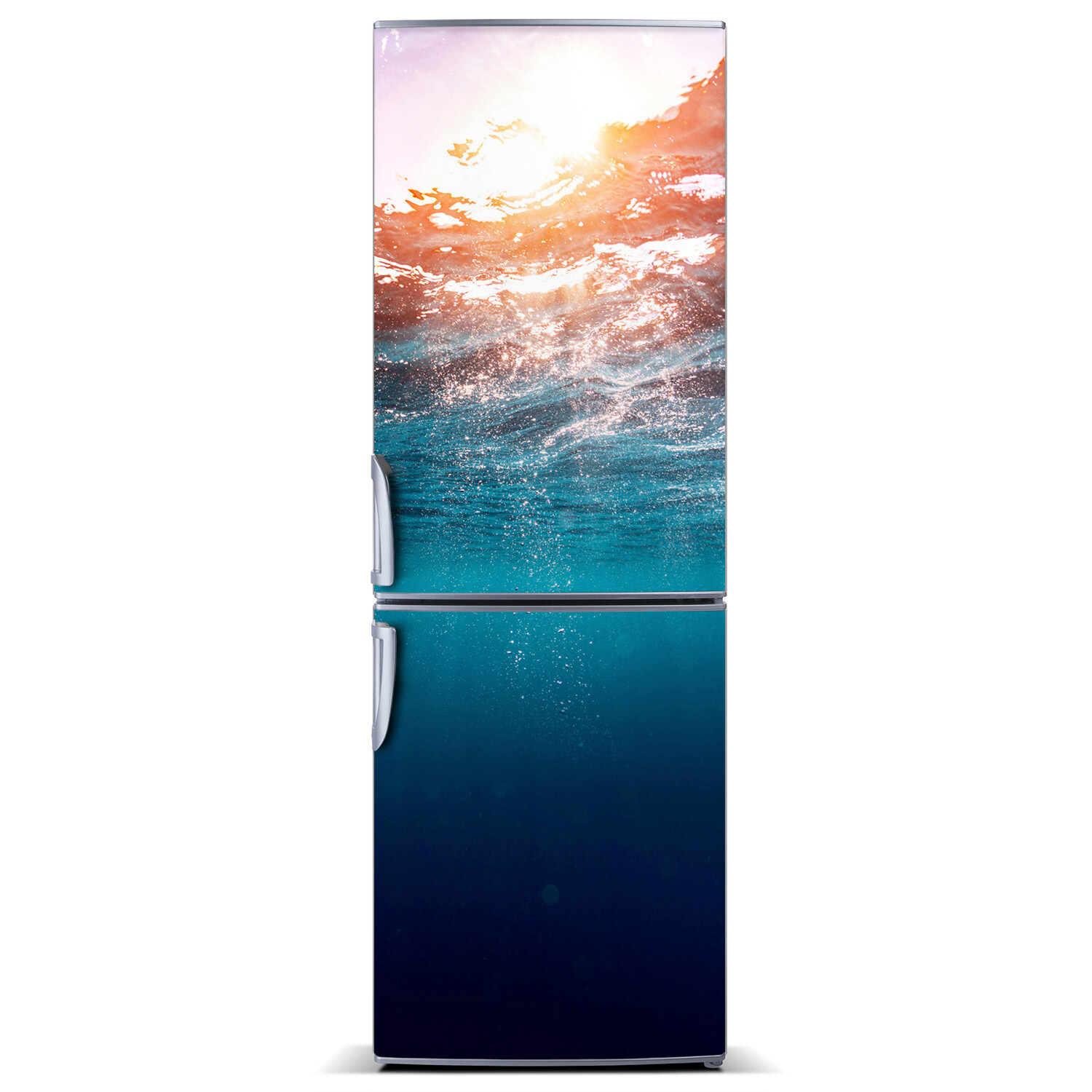 Self adhesive Fridge Magnet removable Sticker Decal Landscapes Underwater