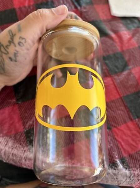Die cut Vinyl BATMAN LOGO Car Truck Decal Sticker Gift Laptop Comic Dark Knight