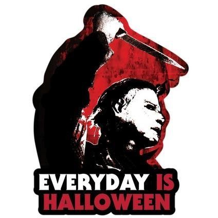 Michael Myers Sticker, 2.6in x 3.5in – Halloween II
