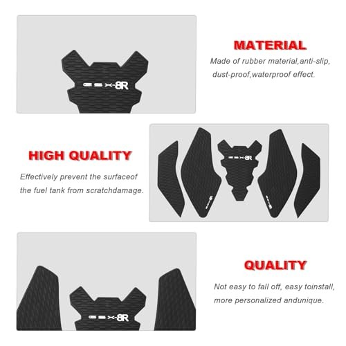 for GSX8R GSX-8R 2024 2025 Tank Pad Protector Motorcycle Sticker Decal Air