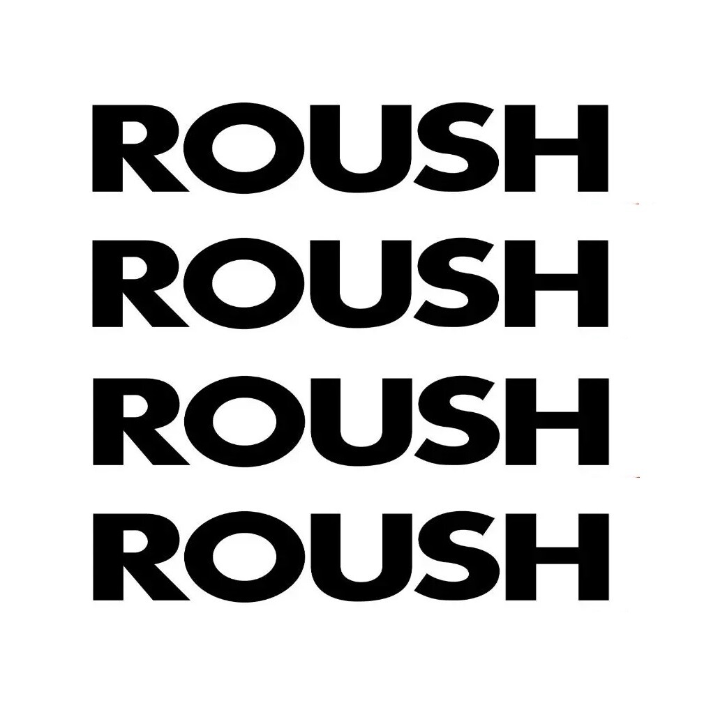 Roush Brakes Sticker Vinyl Decal Graphics Logo Racing Alcon Mustang