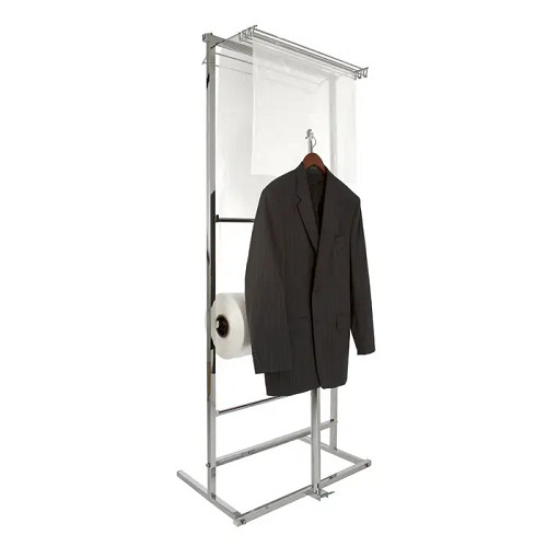 Econoco K30 3 Roll Polyethylene Horizontal Dispensing Rack Square Tubing