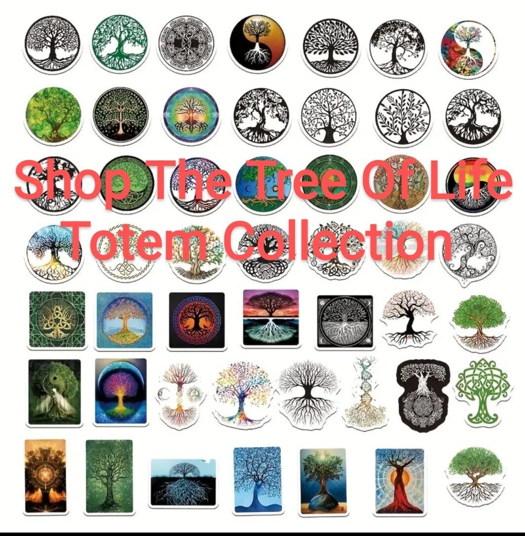 Tree Of Life Totem Sticker Decals