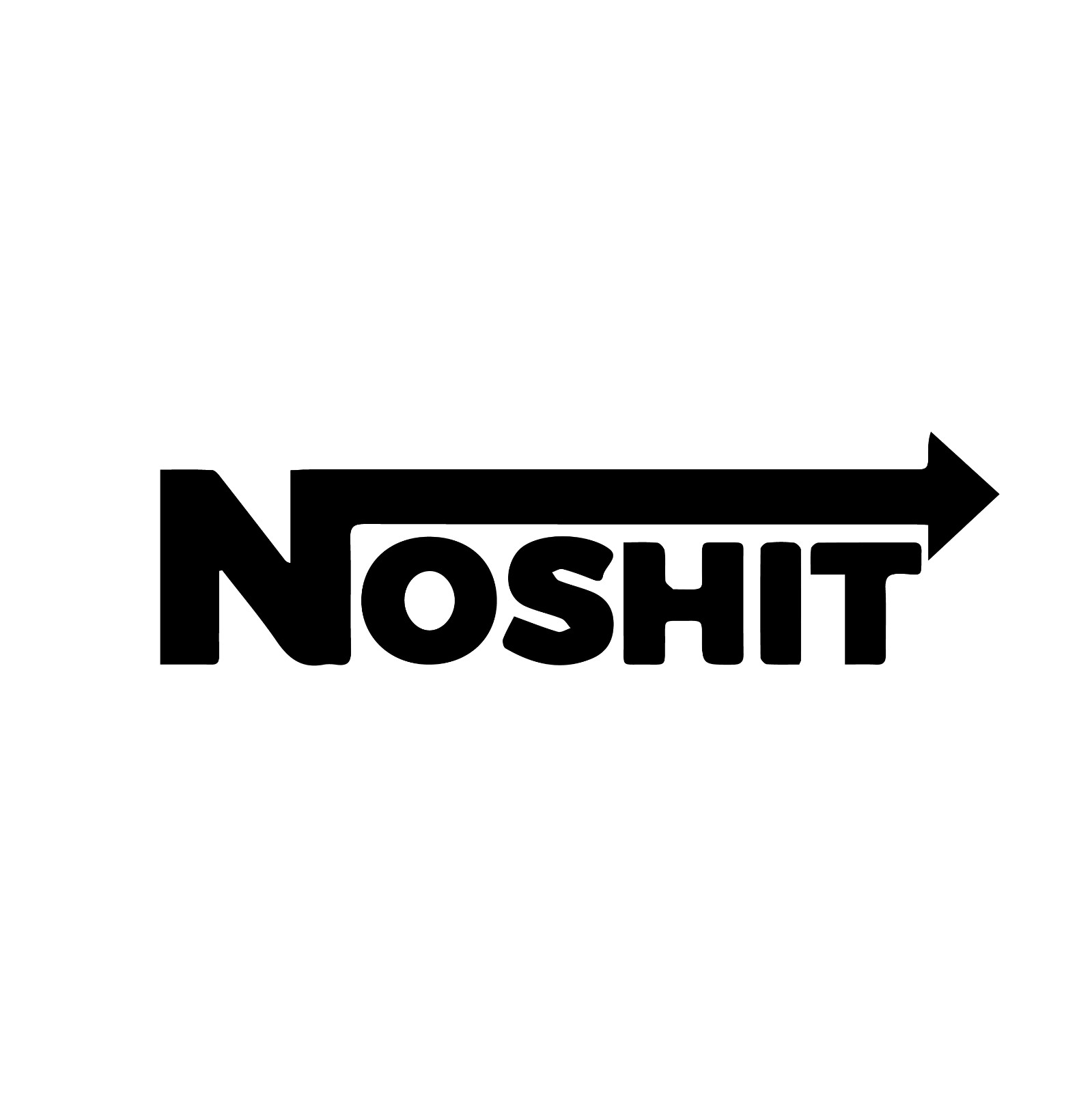 Noshit NOS JDM Decal Sticker Vinyl Car Bumper Window Funny Drift Turbo