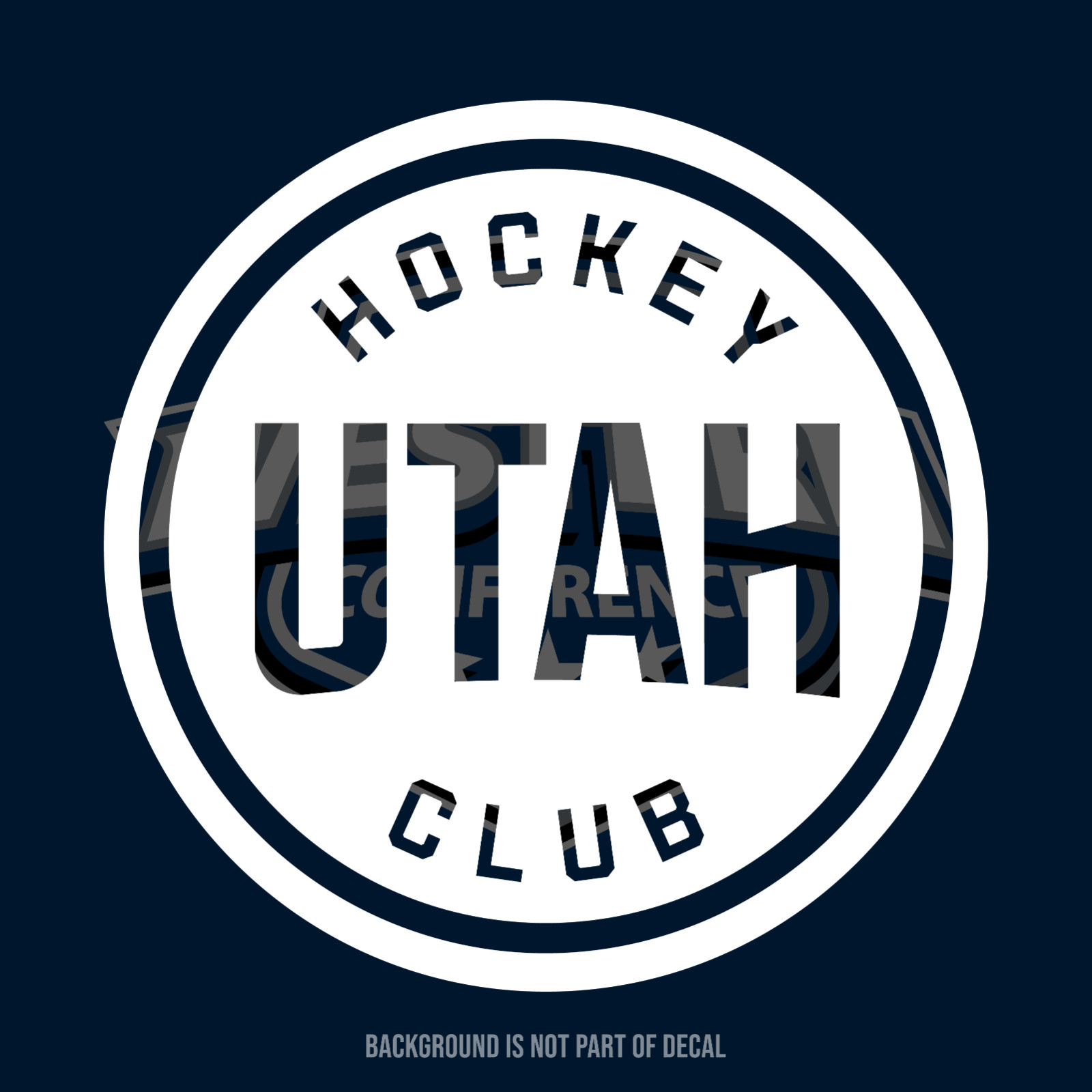 Utah Hockey Club Vinyl Decal Sticker