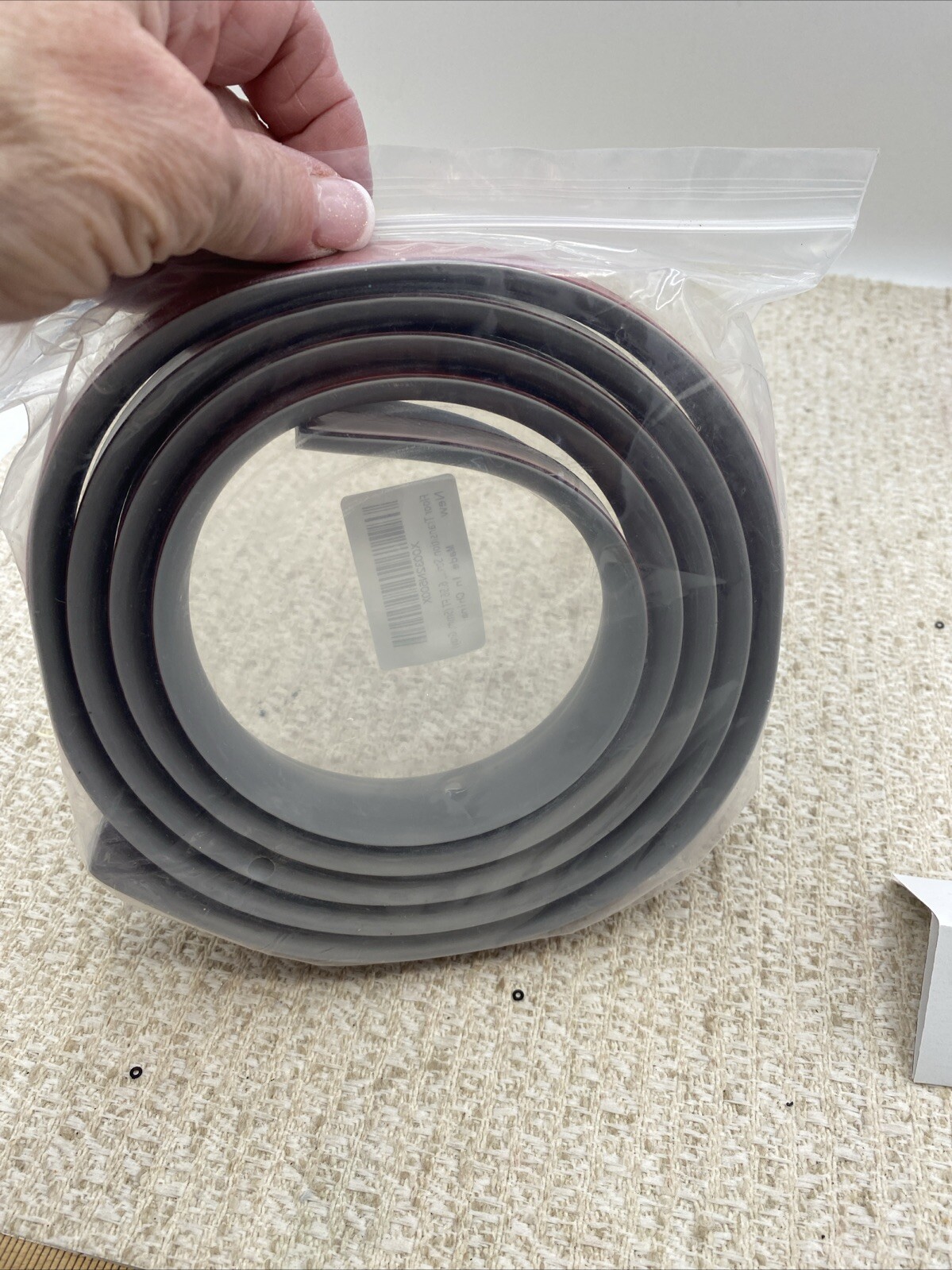 Floor Transition Carpet Edging Strip Self-adhesive Floor Edge Strip 6.56 Ft Gra