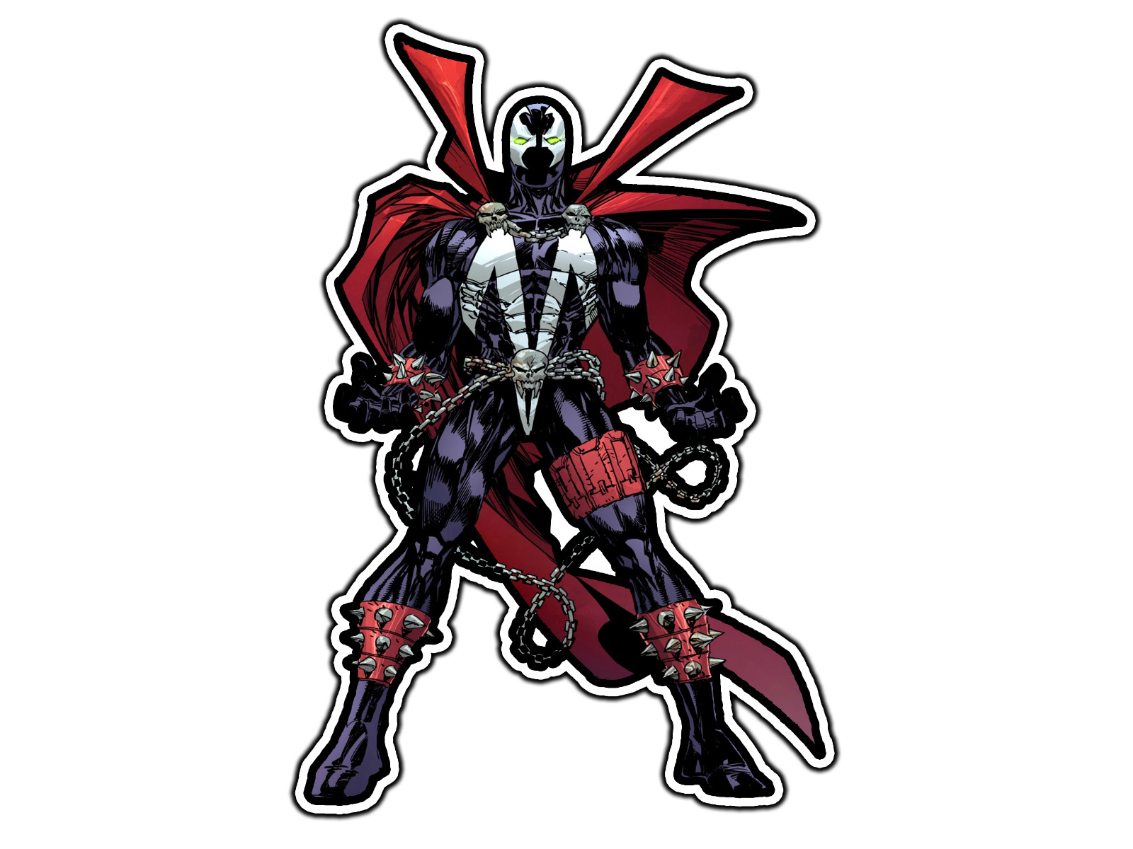 #0900 Spawn Comics #1 Superhero Sticker Waterproof Vinyl Decal DieCut Car Laptop