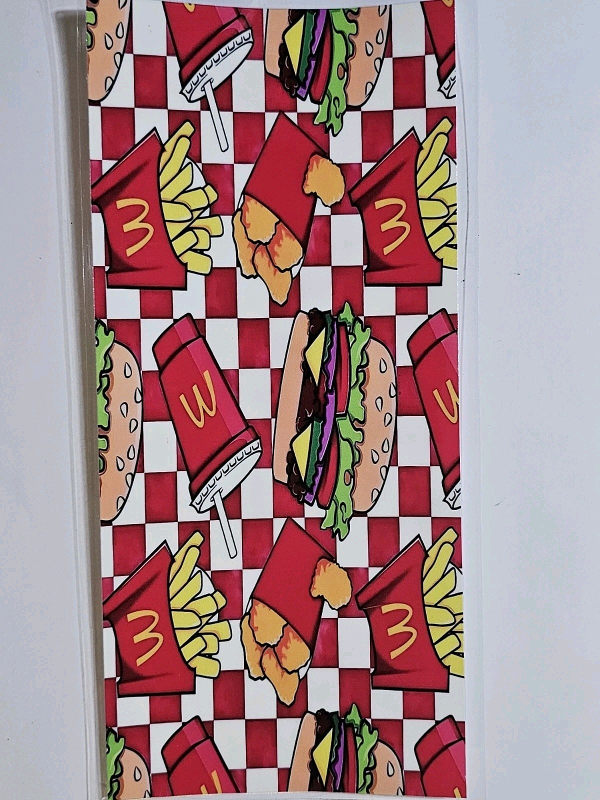 McDonalds UV DTF Transfer Sticker Wrap Tumbler UVDTF BUY 10+ GET COMBINED SHIP