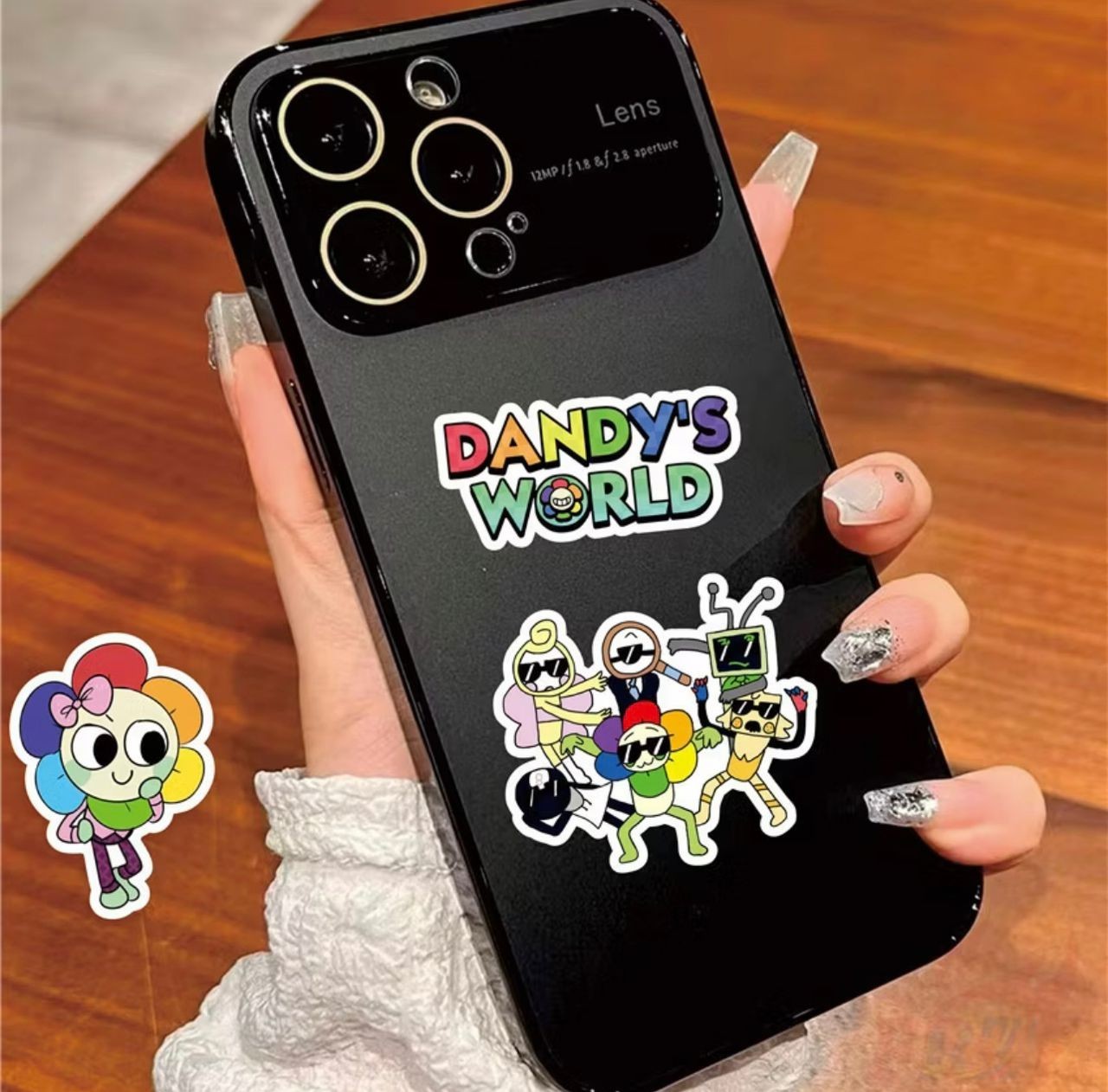 100PCS Dandy's World Cartoon Character Stickers DIY Fashion Doodle Decals Laptop