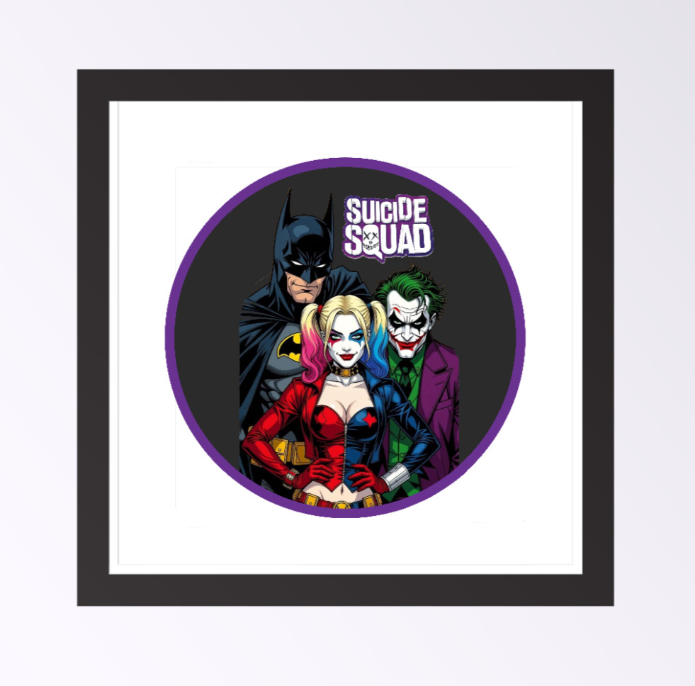 Movie DC (Suicide Squad) 4" Vinyl Decal Handmade Vehicle Cooler Laptop Decor 26