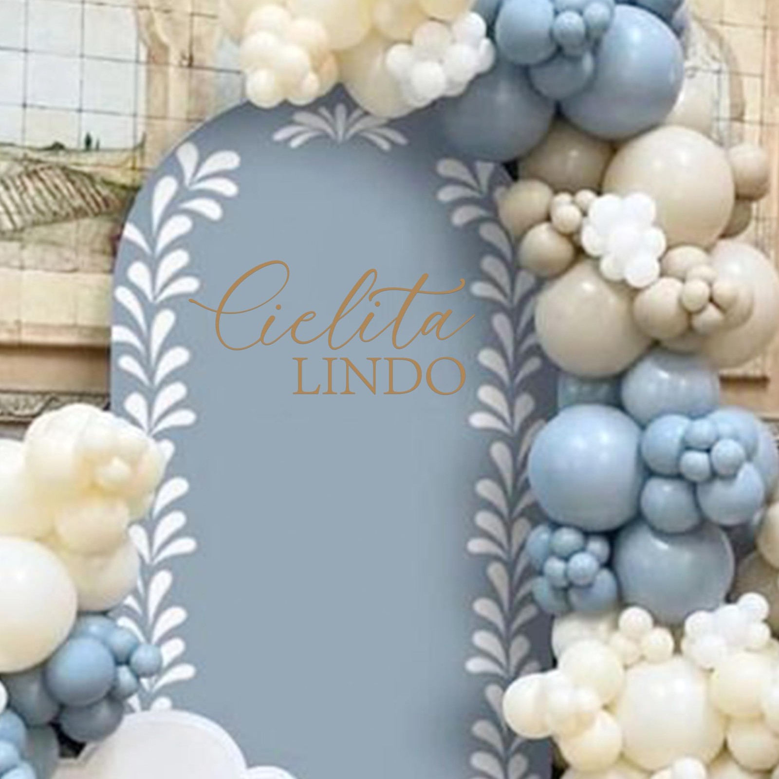 Cielita Lindo Wall Decal – Elegant Script Party Backdrop Decor for Bridal Sho…