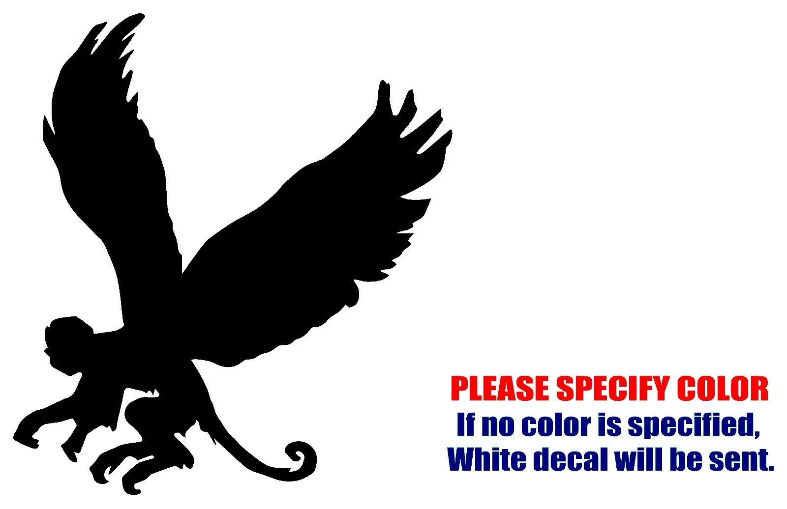 Flying Monkey Vinyl Decal Sticker Car Truck Window Bumper Various Sizes