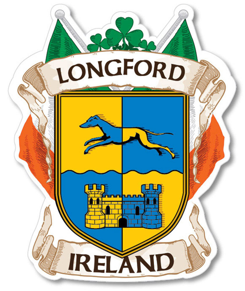 County Longford Ireland Irish Decal Sticker