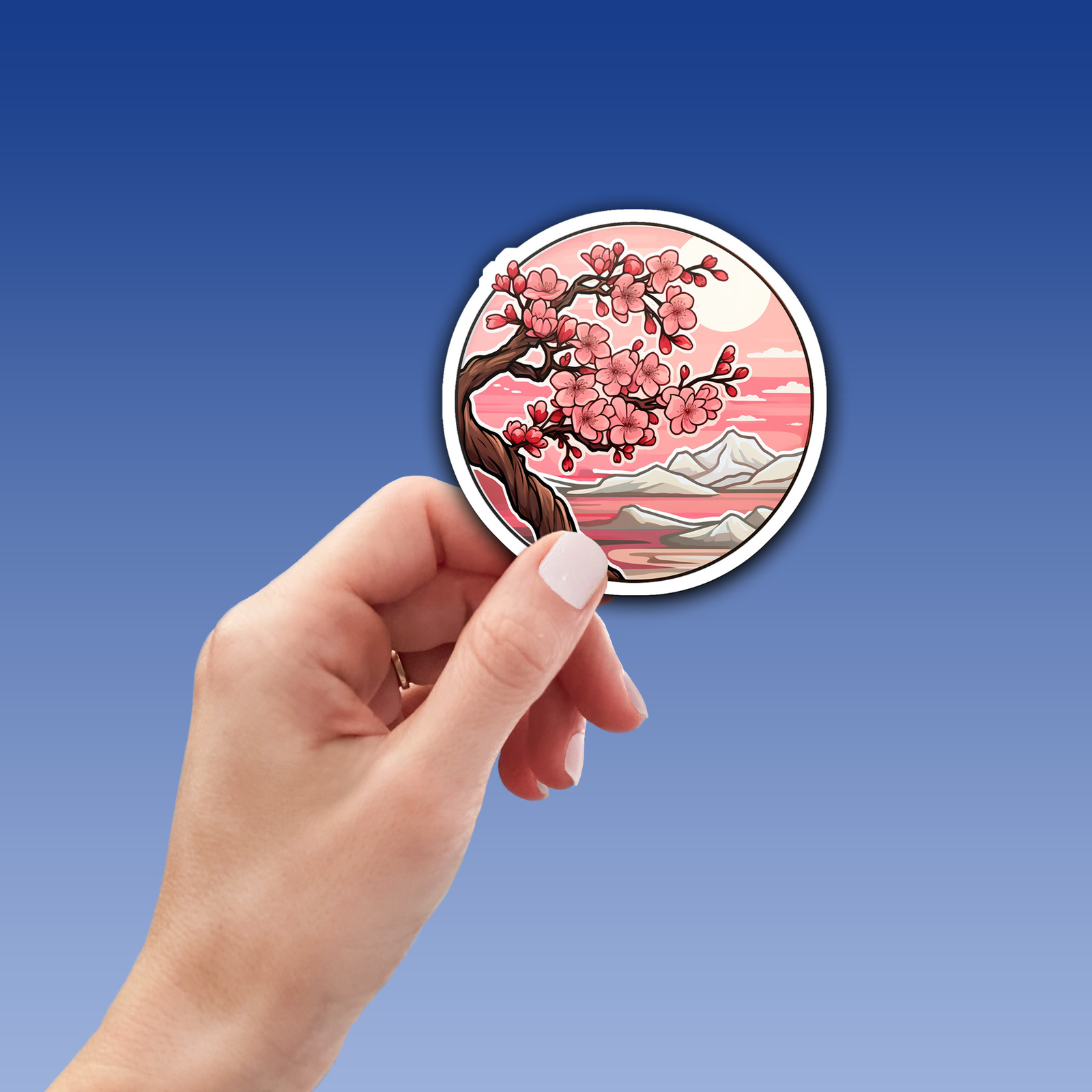 Copy of Cherry Blossom Vinyl Sticker – Embrace Nature's Beauty Anywhere You Go!