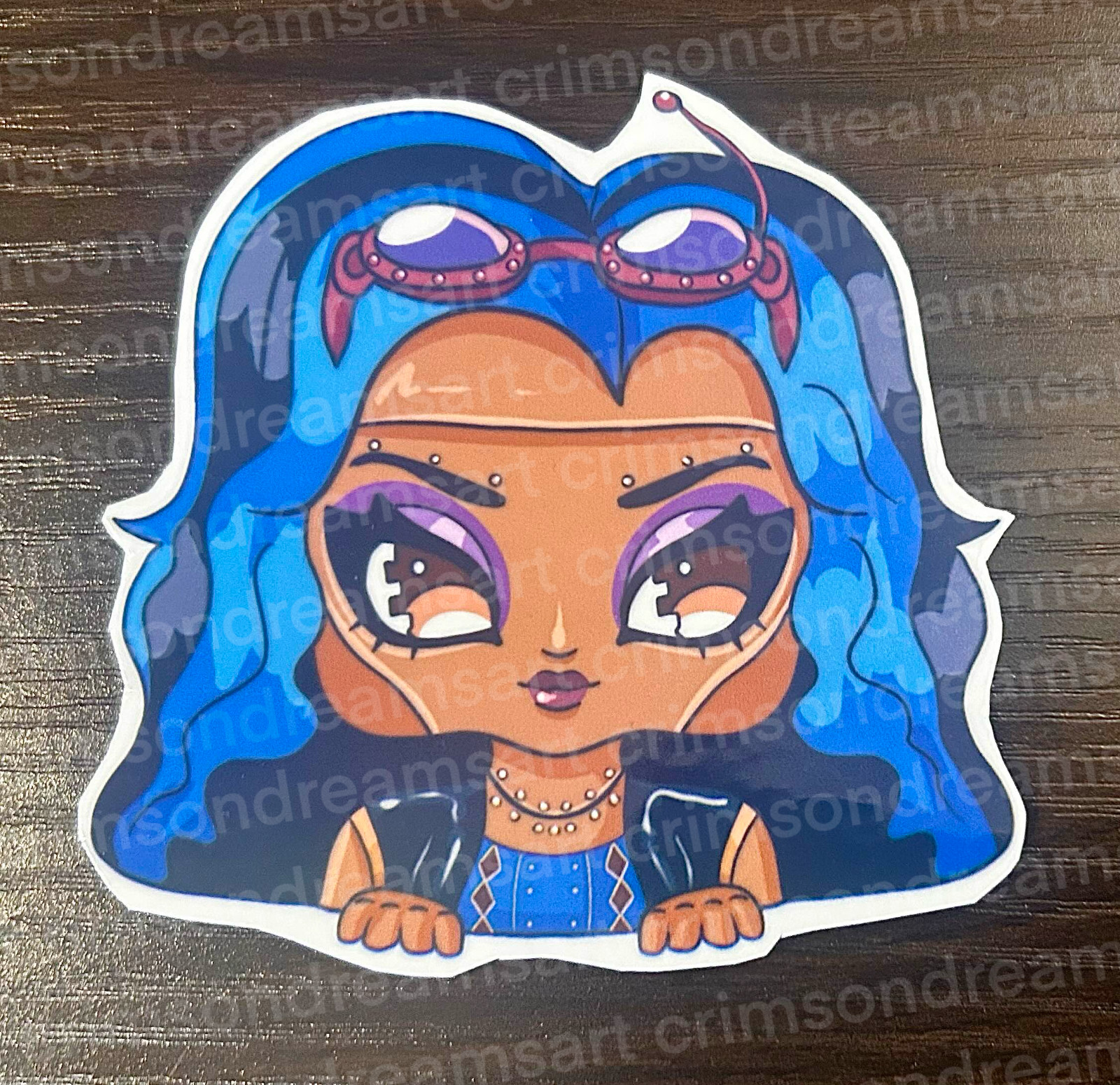 Robecca Steam Character Sticker Monster High – Homemade, hand cut and original