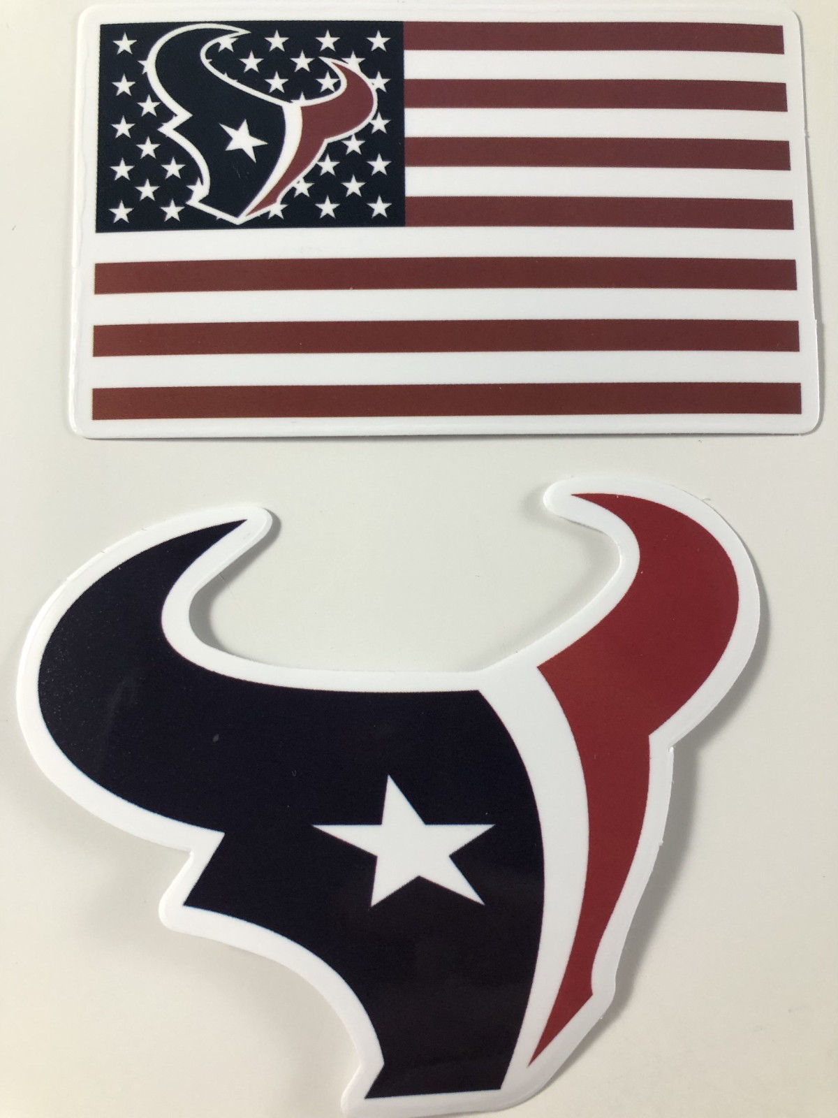 Set of 2 – NFL Team Stickers – Vinyl AFC Team Decals – You Choose – Free Ship