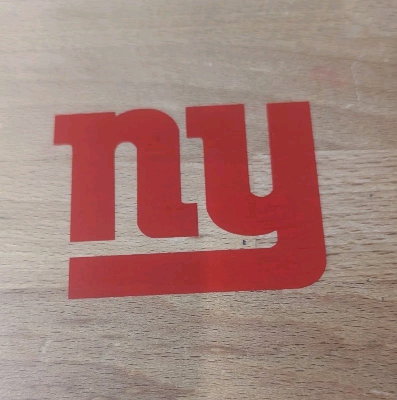 New York Giants vinyl decal
