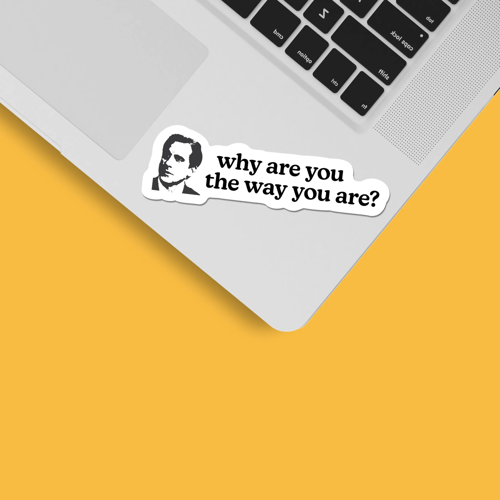 Why Are You the Way You Are? TV Quote Sticker