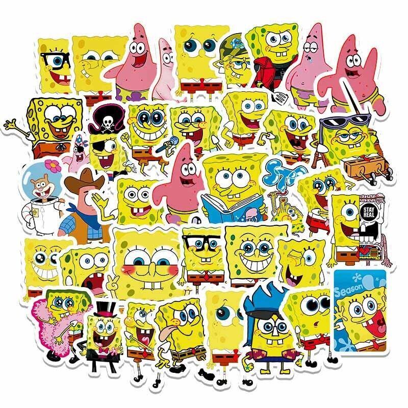 SPONGEBOB Stickers [A] SQUAREPANTS Squidword PATRICK ~ Vinyl Skateboard Decals
