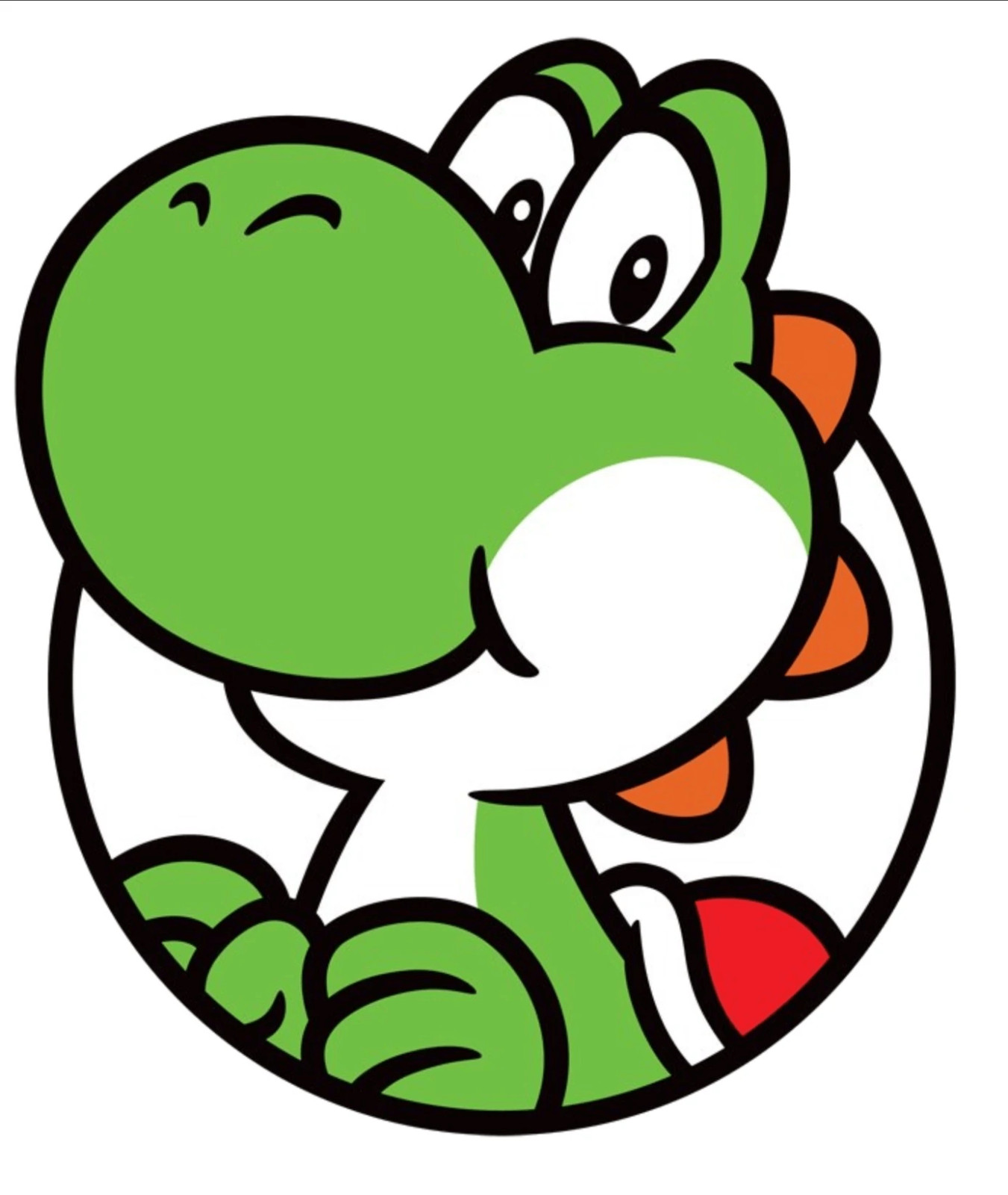 Yoshi sticker nintendo retro super mario bros skate cell laptop bumper vinyl