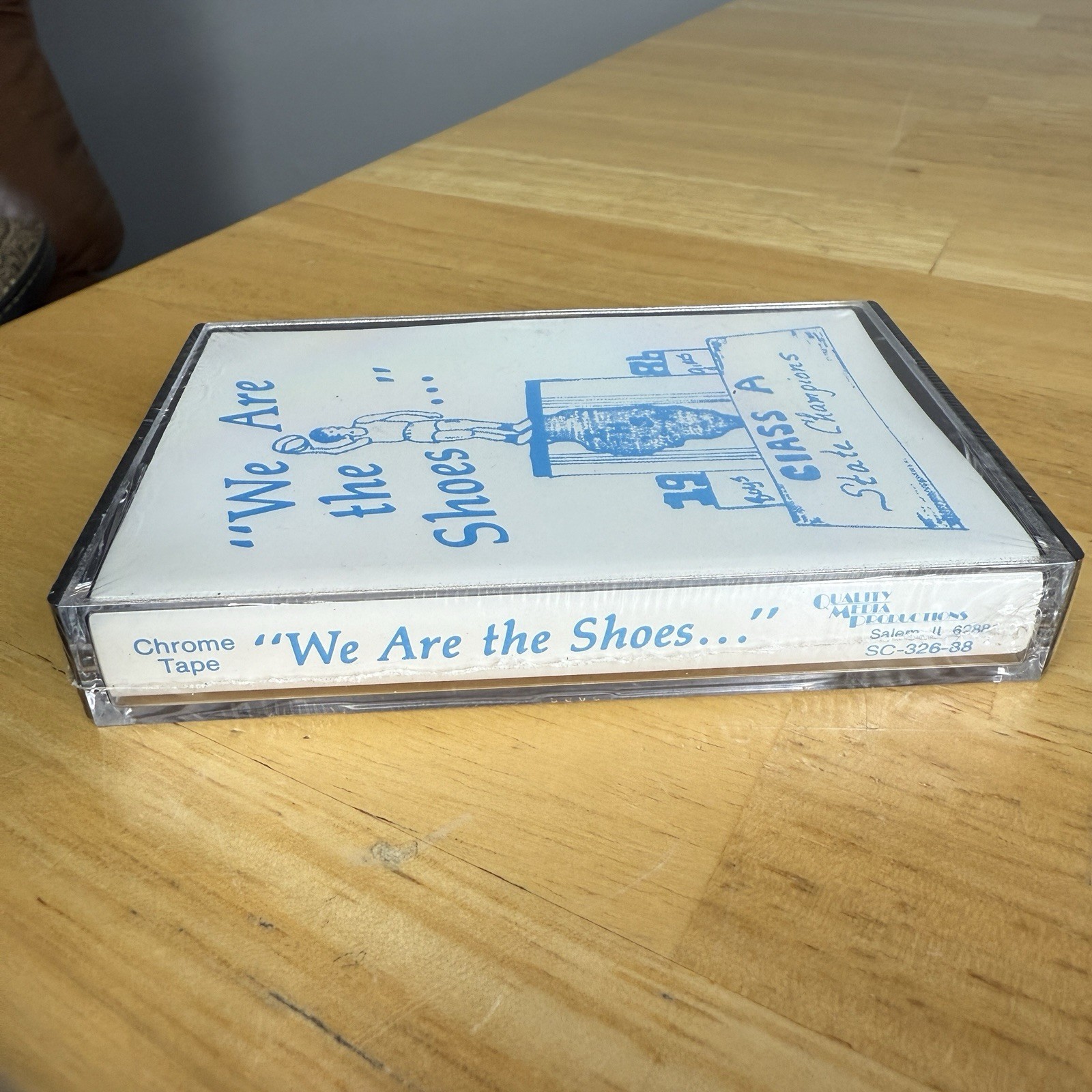 Teutopolis Wooden Shoes 1986 Class A State Champions Memorabilia Cassette NEW