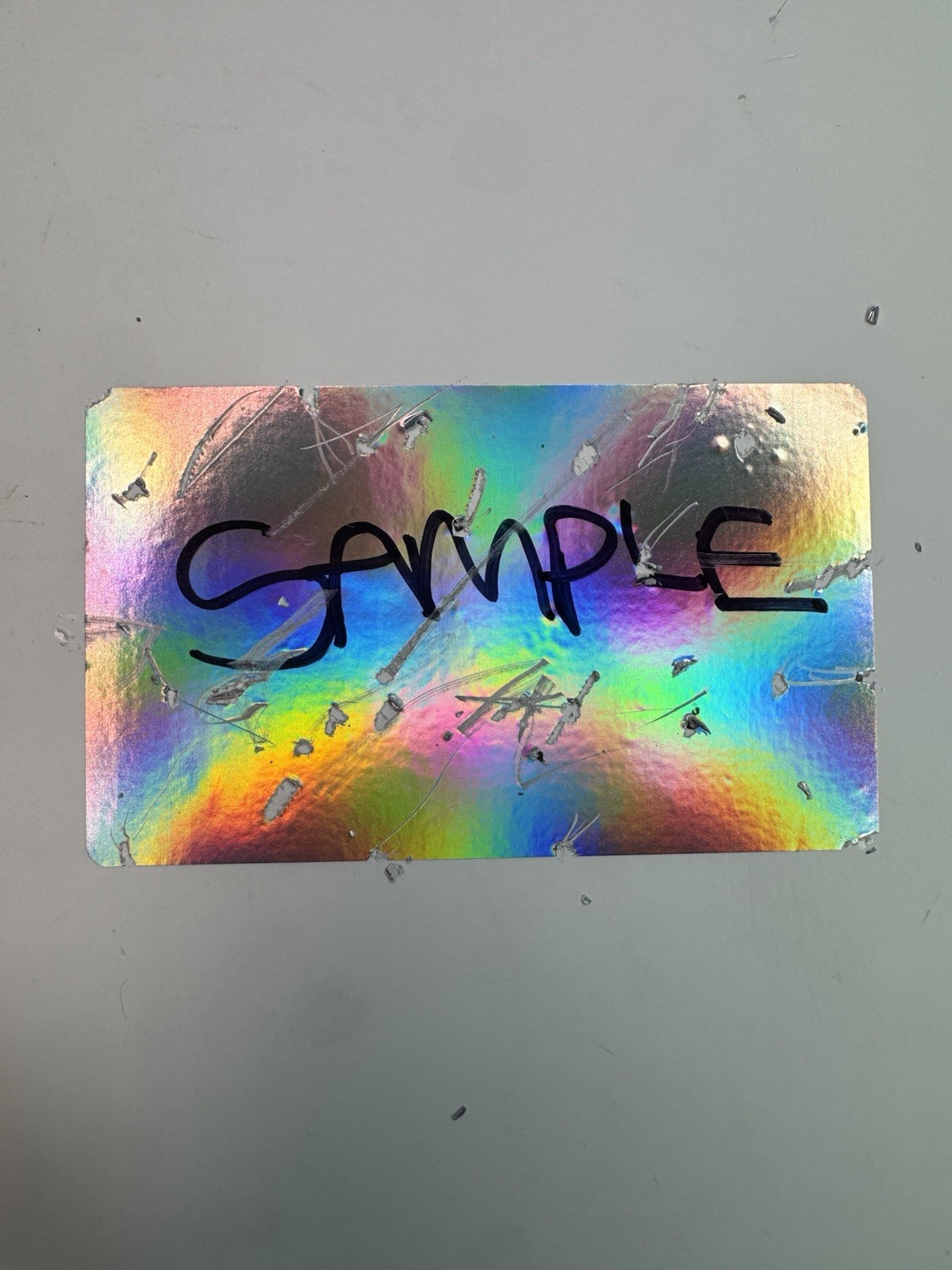 Eggshell Destructive Vinyl Stickers Holographic 100 Pack Graffiti Street Art