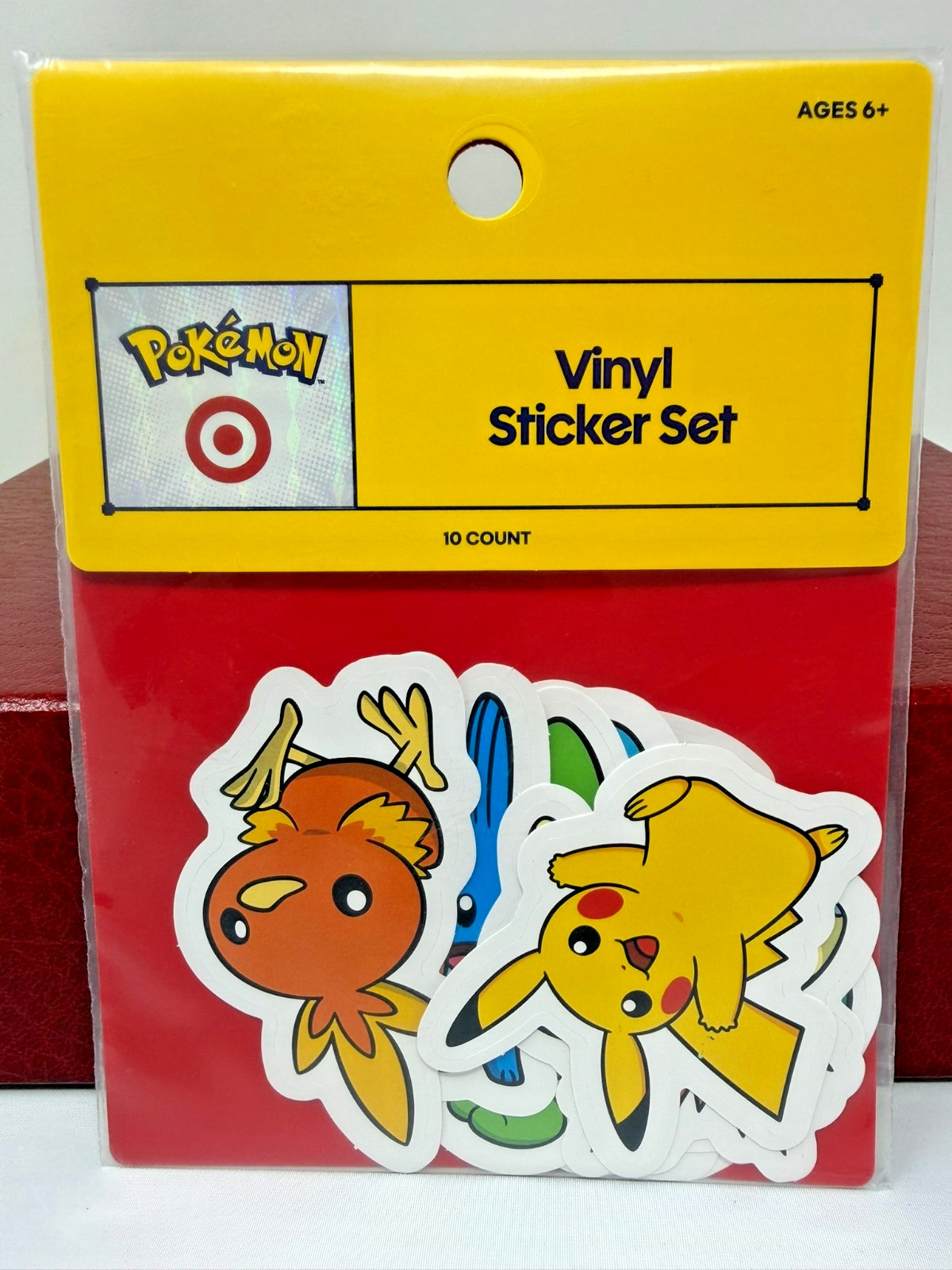 Pokémon x Target Vinyl Sticker Set – Starter Partners 2026