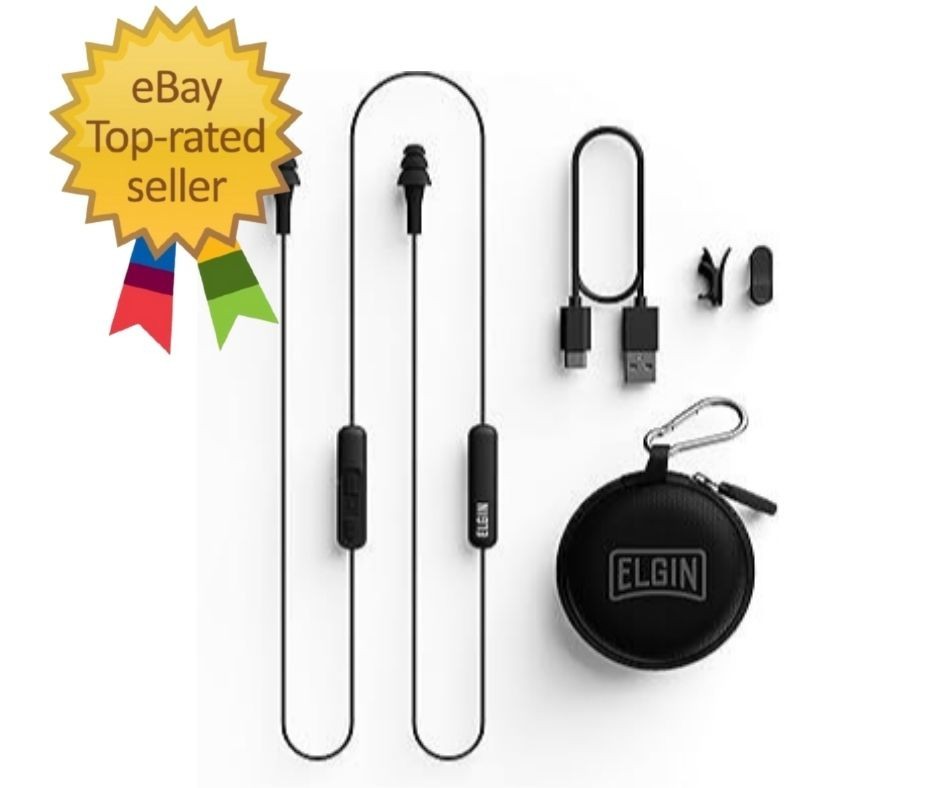 Ruckus Wireless Bluetooth Earplug Headphones, 25 dB Noise Reduction Ear Plug Ea