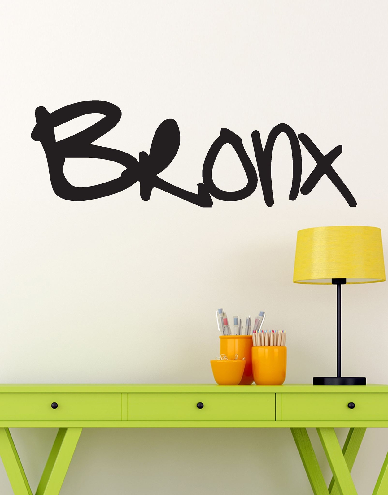 Bronx NYC Graffiti Tag Wall Decal. #T107