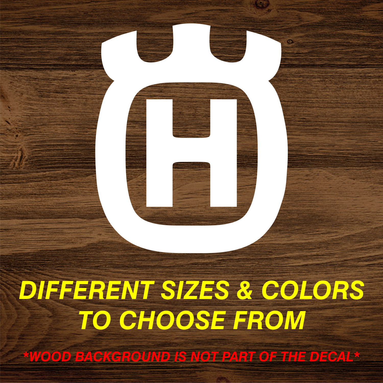 Vinyl Decal Sticker Fits Husqvarna