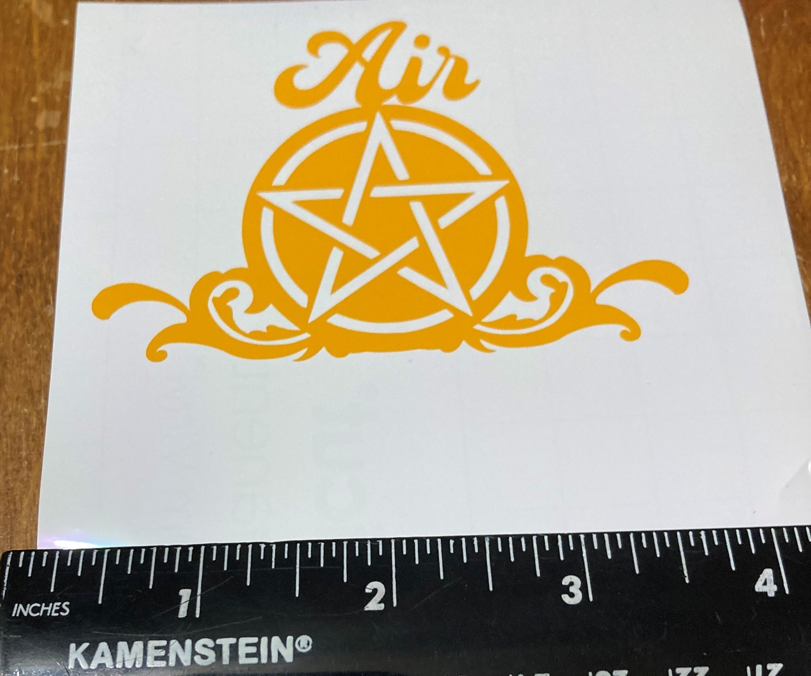 Handcrafted elemental decals