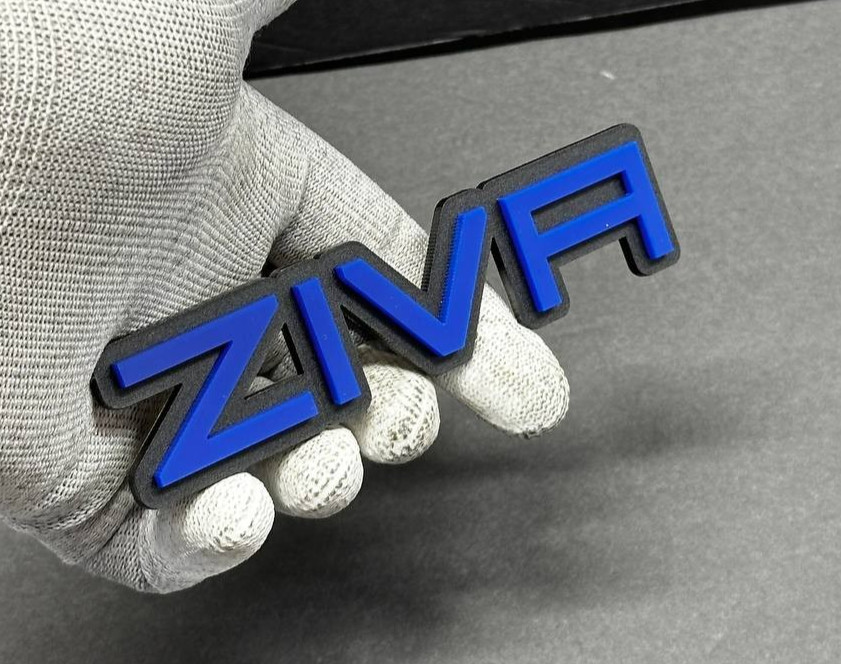Custom Lazer Cut Car Acrylic Emblem Badge MULTI COLOR Customized Text Names/LOGO
